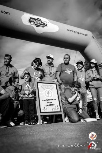 Apoyo a las enfermedades raras kat6A en la 4ª Carrera Solidaria Manu Barrera