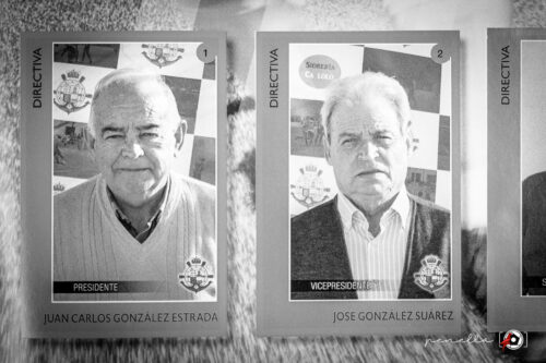 Fotografía de archivo de la directiva del CD Soto del Barco