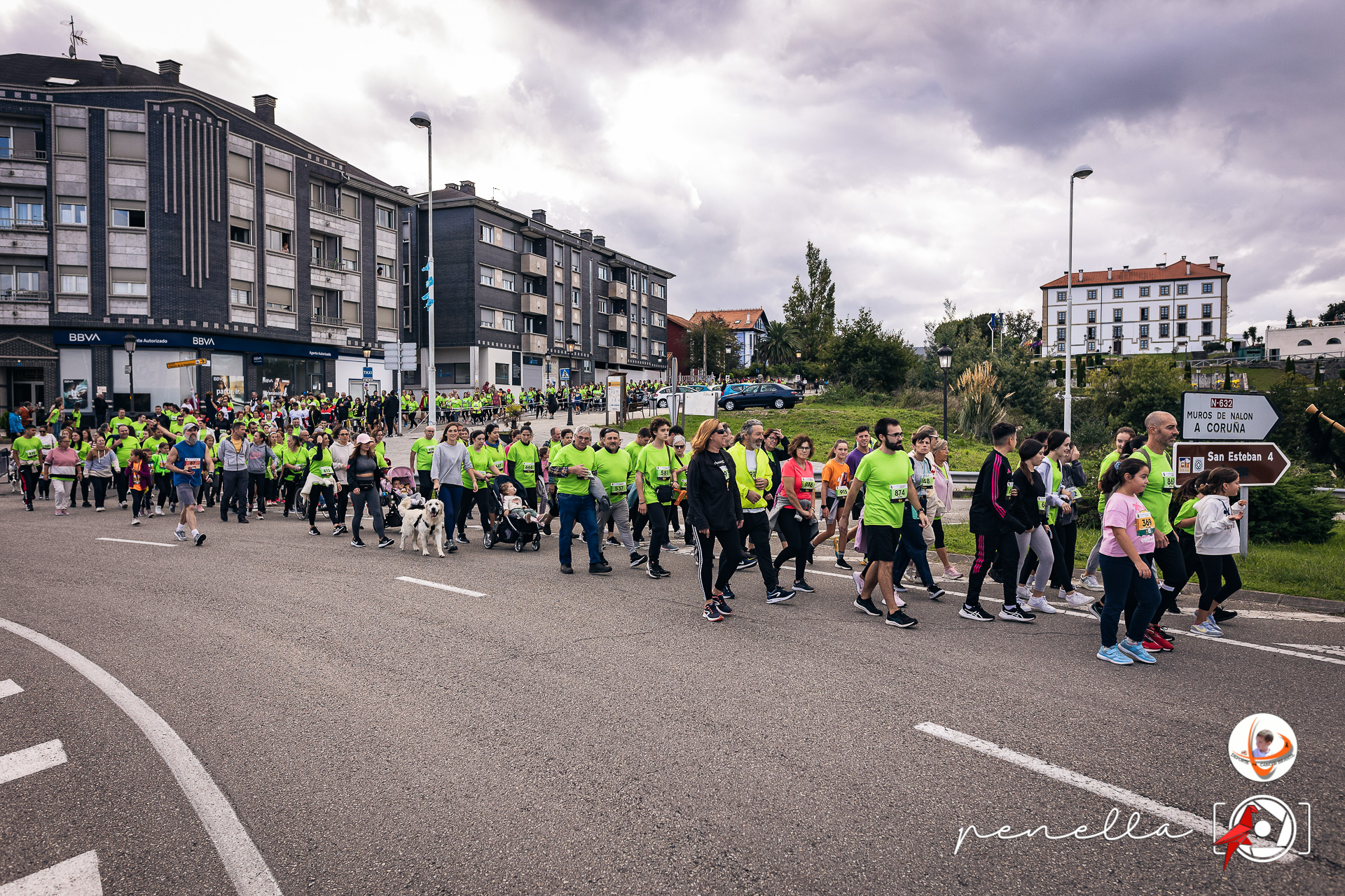 Marcha Solidaria Manu Barrera 2023 desde el Hotel Palacio de la Magdalena en Soto del Barco