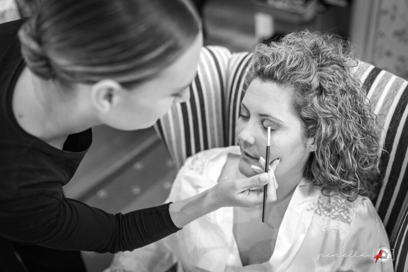 Preparativos de boda con Azabache centro de belleza en el Hotel Palacio de la Magdalena