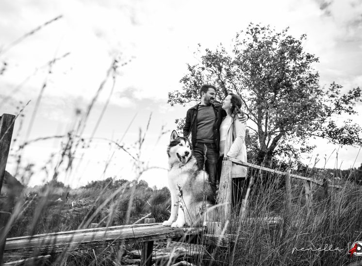 Reportaje de familias con mascotas en exteriores en Asturias, Penella Fotografía