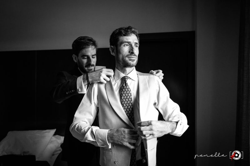 Reportaje de los preparativos el día de la boda del fotógrafo de bodas en Asturias Penella Fotografía