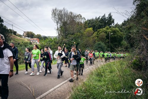 Subida a la Cantera en la Caminata Solidaria Manu Barrera en 2023
