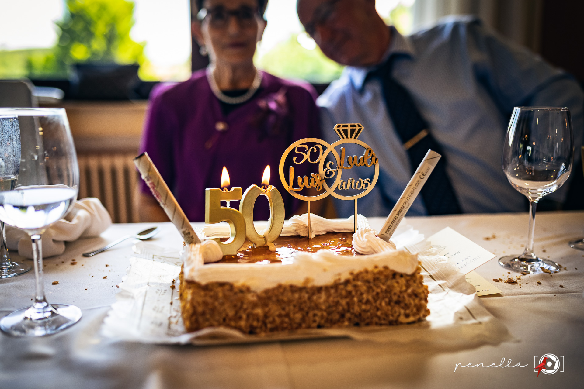 Tarta para tu evento de 50 años de casados en Tineo, Asturias