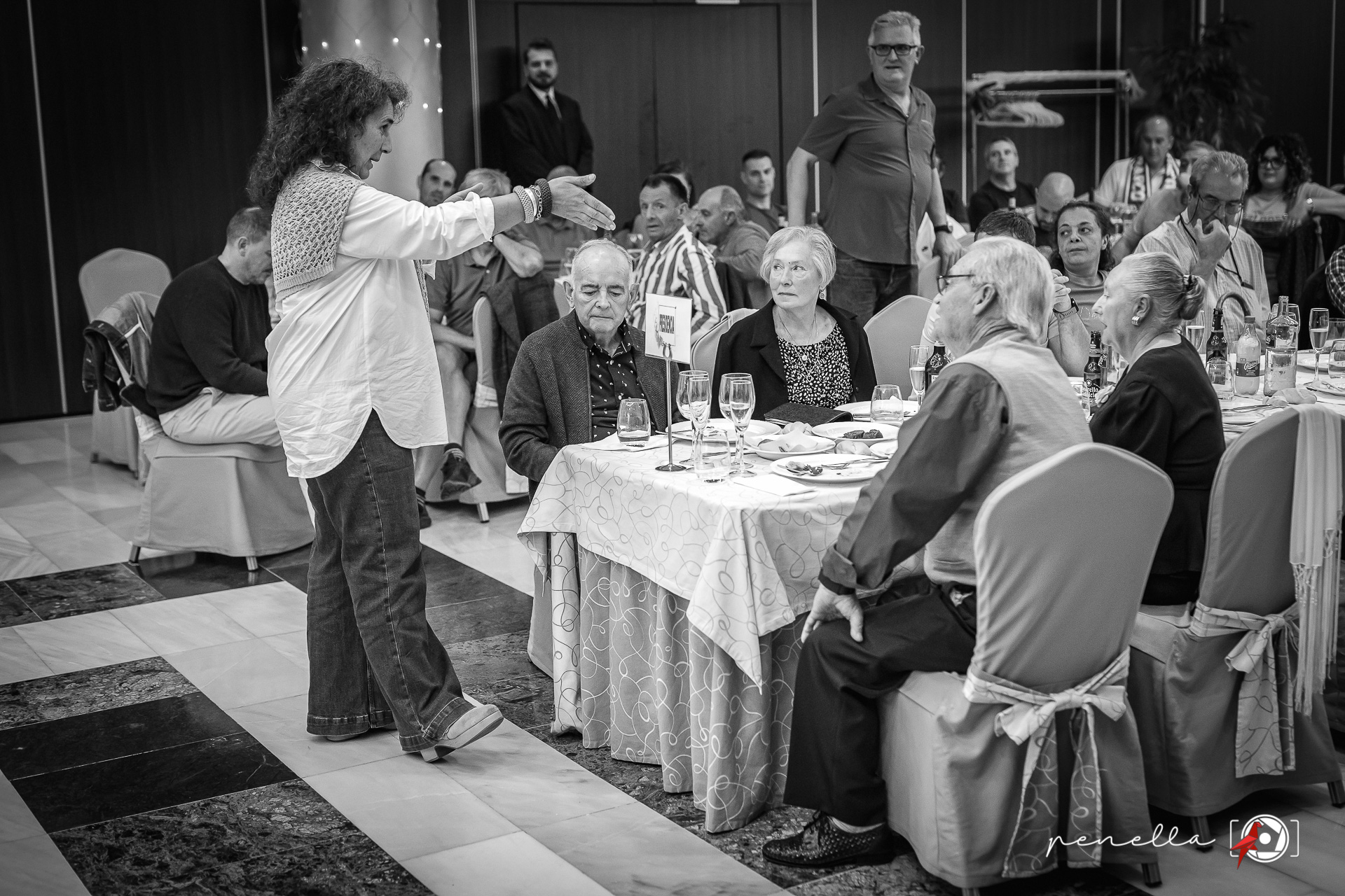 momentos durante la cena homenaje, fotografa Penella Fotografía