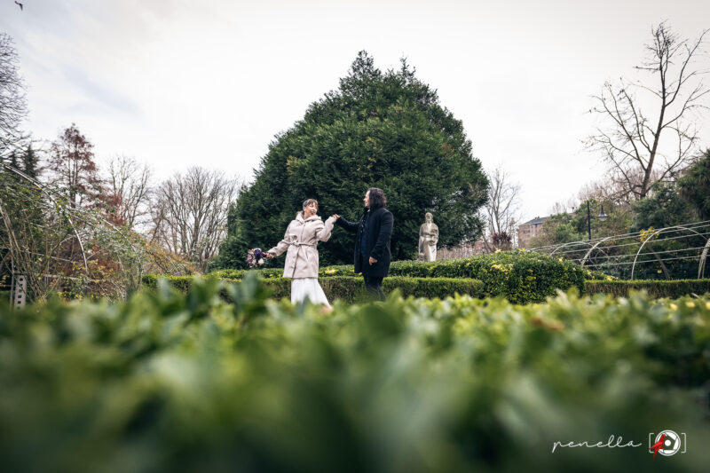 postboda de invierno de una boda en navidad en Gijón del fotógrafo Penella Fotografía