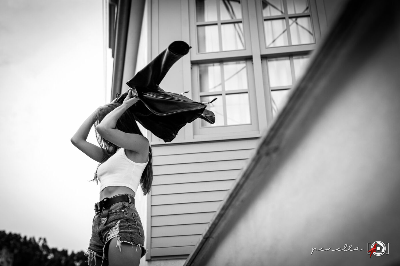 reportaje book diferente del fotógrafo de modelos en Asturias Penella Fotografía